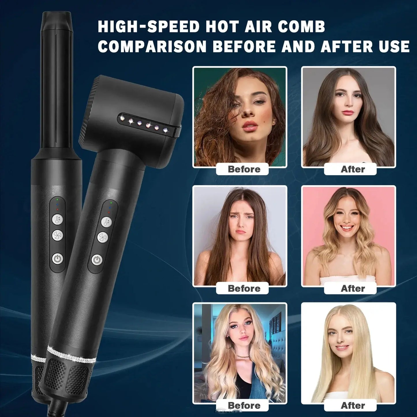 7-In-1 Electric Hair Styling Set