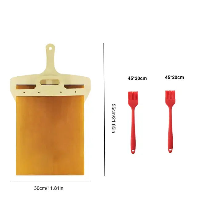 Wooden Pizza Spatula Paddle with Handle