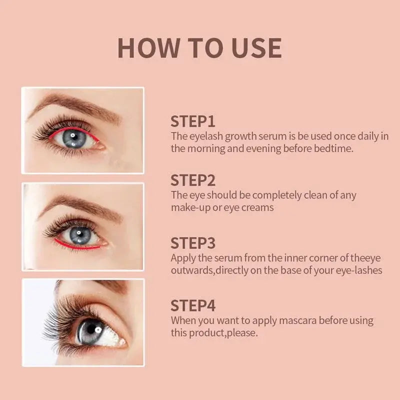 Eyelashes Growth Treatment Serum