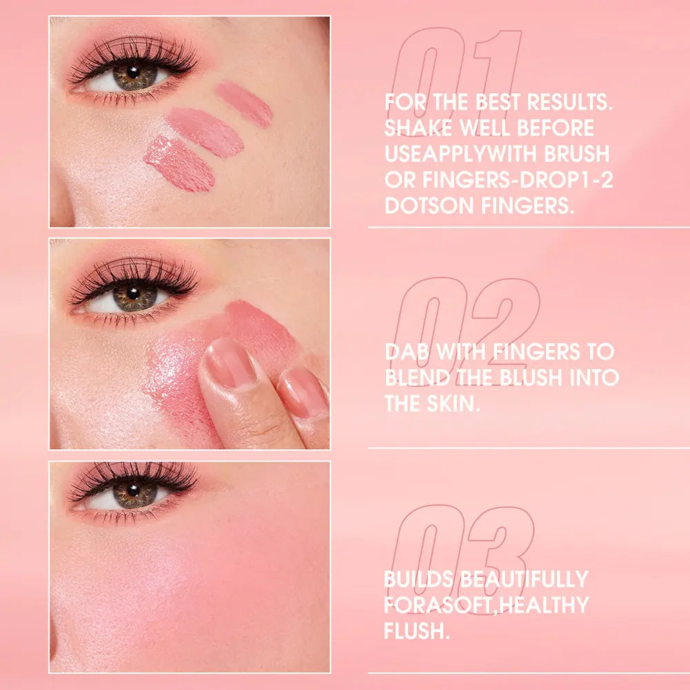 Liquid Blush Moisturizing Lip Gloss