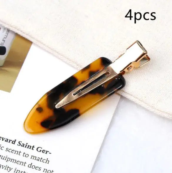 Hairdressing & Makeup Seamless Acetate Bangs Clip