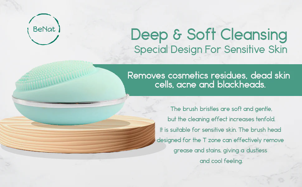 Electric Facial Cleansing Brush