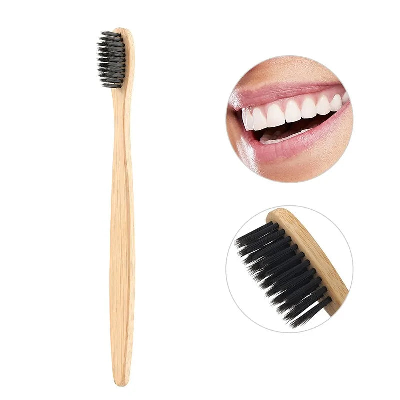 Natural Bamboo Charcoal Toothbrush